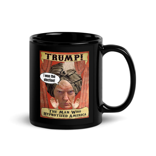 I Won The Election Black Mug