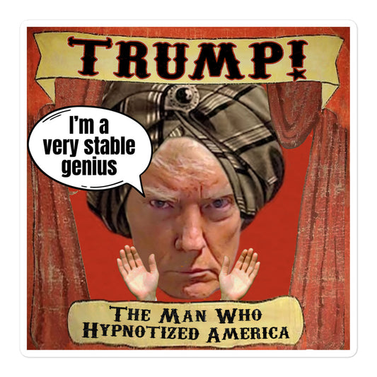 Trump Very Stable Genius Sticker