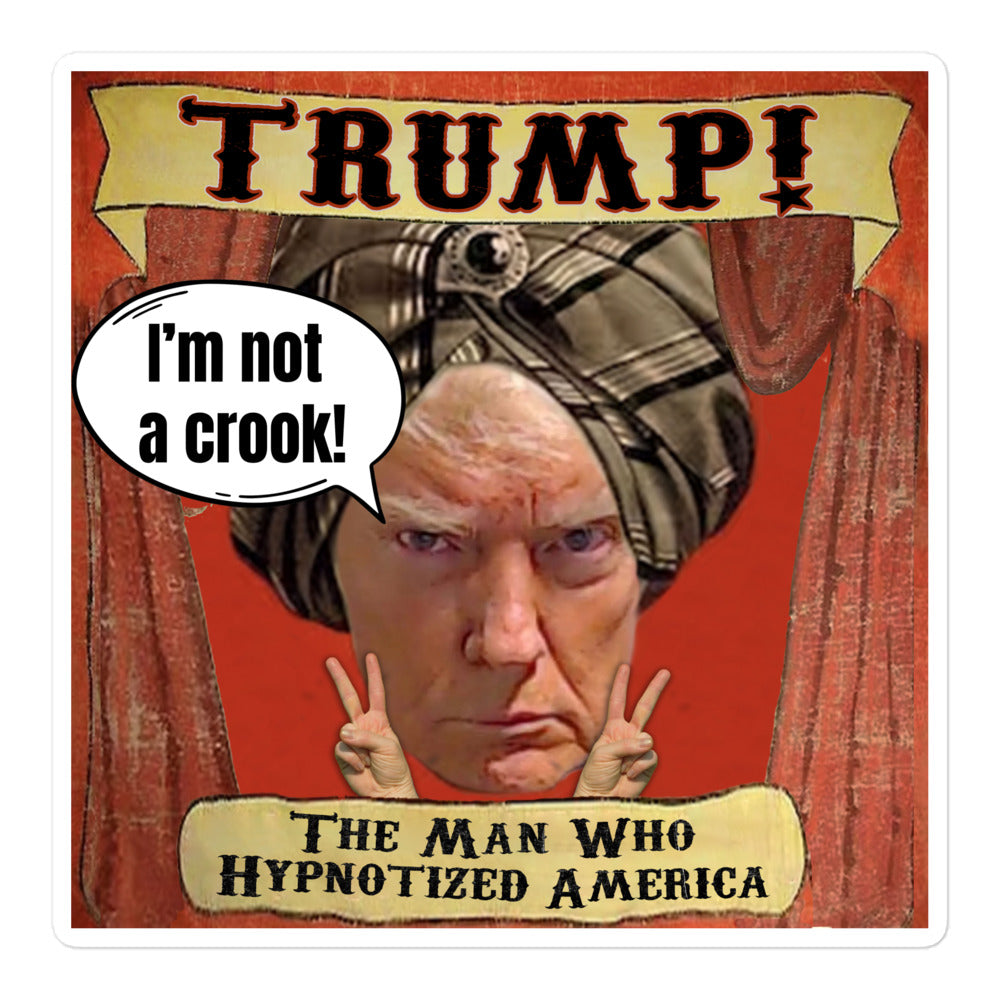 Trump I'm Not A Crook Sticker